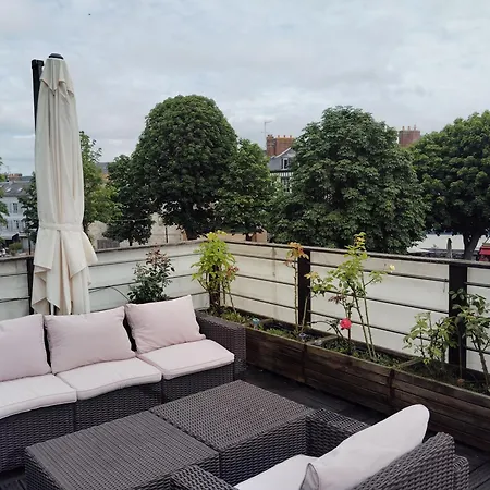 Lägenhet Honfleur-terrasse *